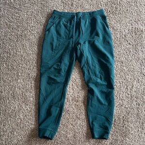 Lululemon men’s teal joggers size large